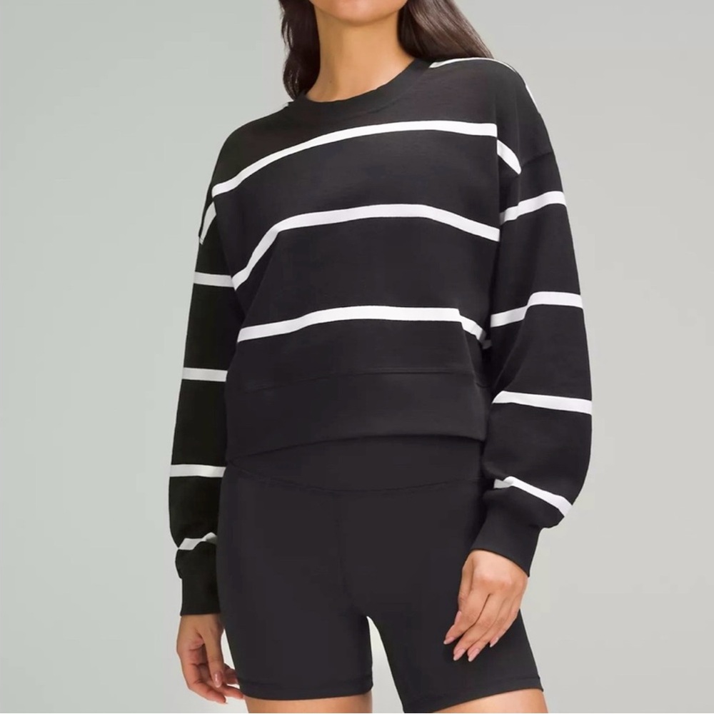 Lululemon Perfectly Oversized Cropped Sweatshirt Size 8